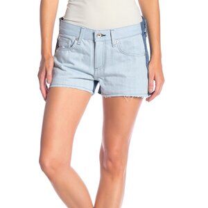 rag & bone, Denim Color Block Cutoff Shorts, Double Blu, Size 26, NWT